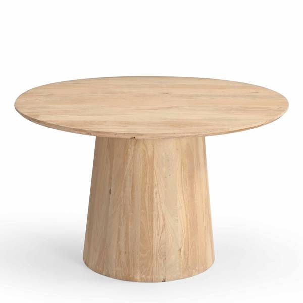 Runder Esstisch Braun - Tanne - 120 x 74 x 120 cm