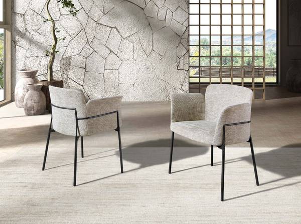 Stuhl 4170 Grau - Flachgewebe - Polyester - Webstoff - Silikon - 66 x 77 x 54 cm
