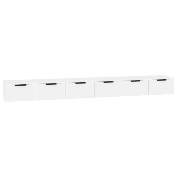 Wandschrank M645725 Weiß - Holzwerkstoff - 102 x 20 x 30 cm