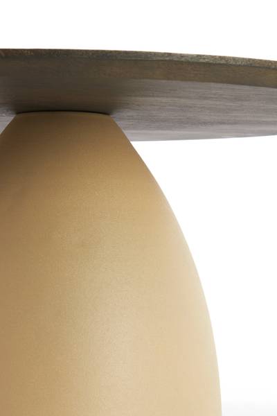 Tisch OCANA Braun - Metall - 45 x 50 x 45 cm