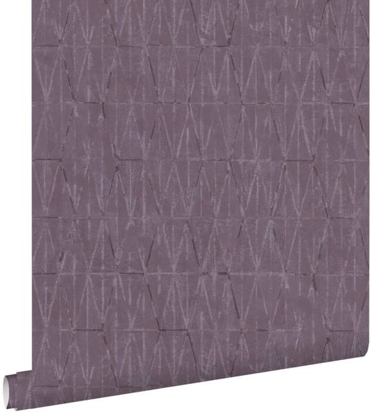 Tapete 131416 Violett - Papier - 50 x 900 x 50 cm