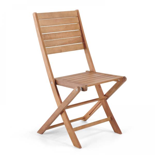 Stühle 2er-Set Canet Braun - Massivholz - 48 x 92 x 53 cm