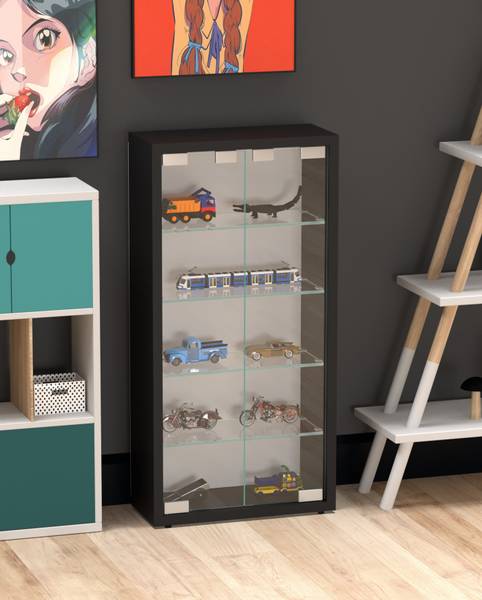 Vitrinenschrank KA7200BLACK Schwarz
