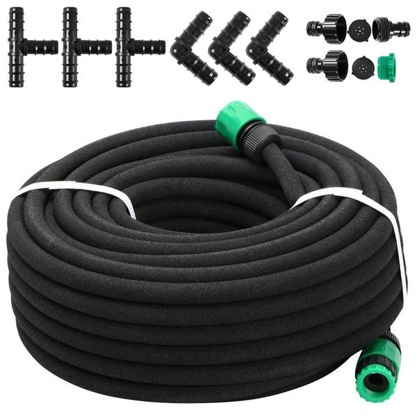 Gartenschlauch ARJ10 Schwarz - Kunststoff - 40 x 13 x 40 cm