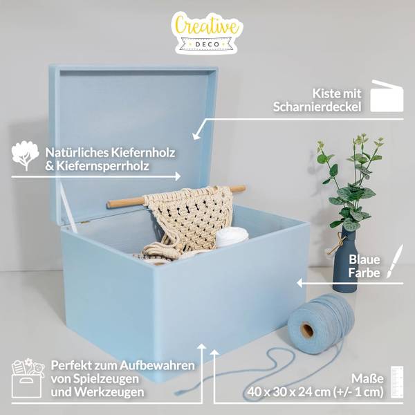 Aufbewahrungsbox Bente Blau