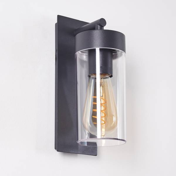 Außenwandleuchte Busco Metall - 25 x 20 x 30 cm