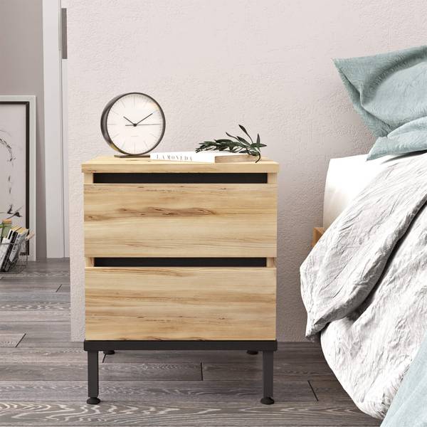 Nachttisch Zatar Beige