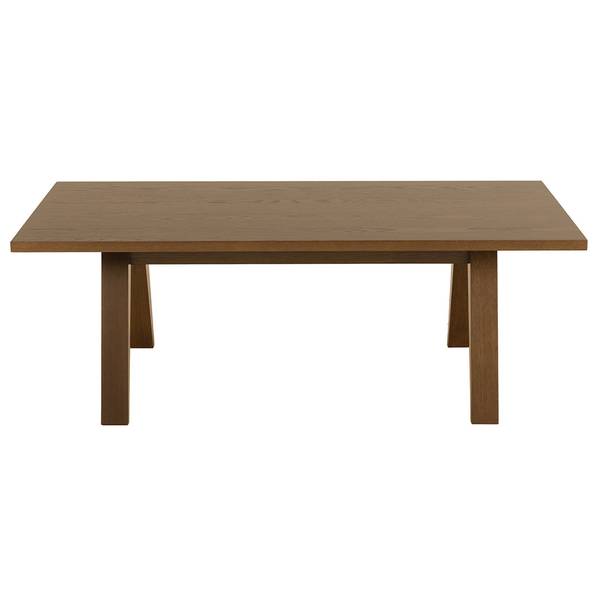 Table basse A-Line Gris - En partie en bois massif - 130 x 45 x 70 cm