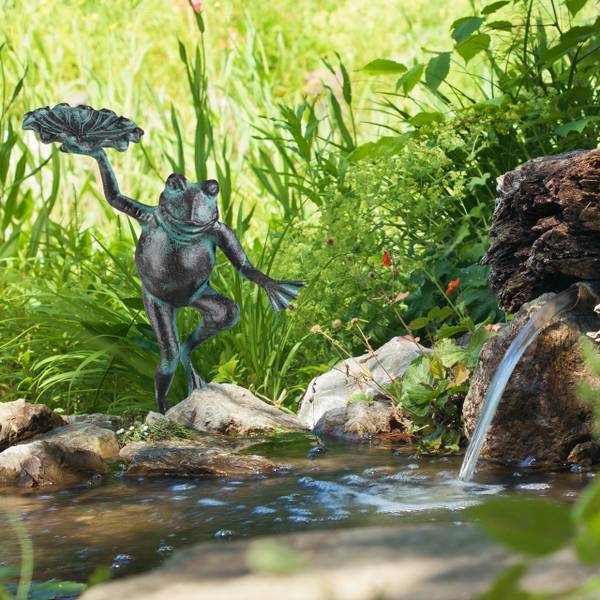 Statue de jardin taille M en lot de 2 22 x 30 cm