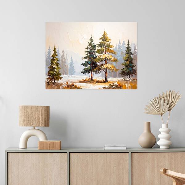 Wandsticker Landschaft 60 x 40 cm