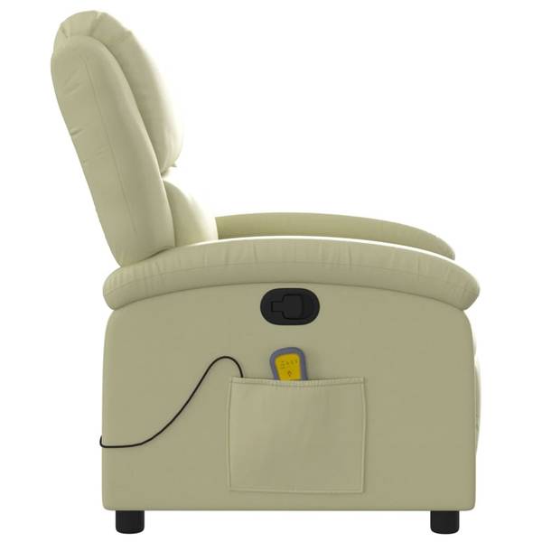 Fauteuil inclinable de massage 3032452-2 Crème - Blanc