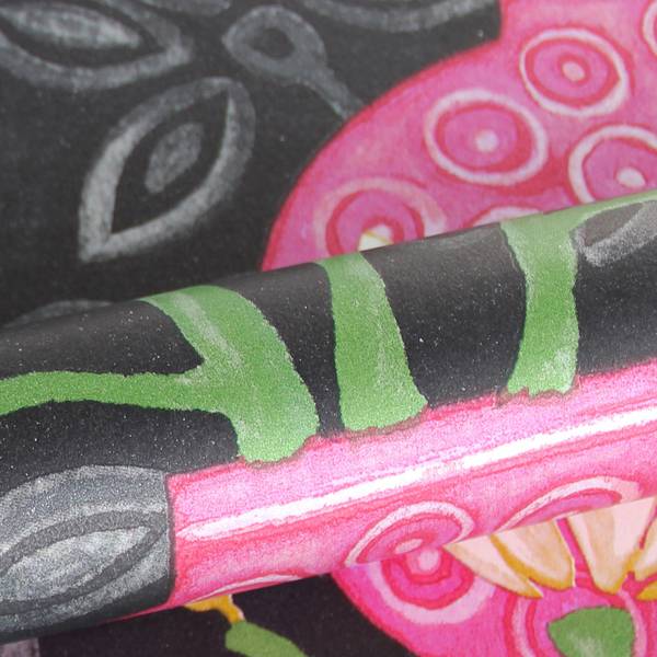 papier peint magnolia 7057 Noir