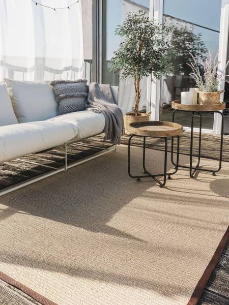 In-/Outdoorteppich Nandi Beige - 200 x 300 cm