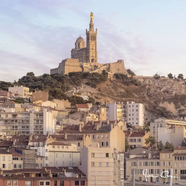 Tableau mural Notre-Dame 44 x 46 cm