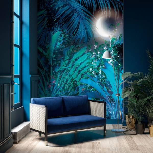 Fototapete 611837 Blau - Papier - 200 x 280 x 200 cm