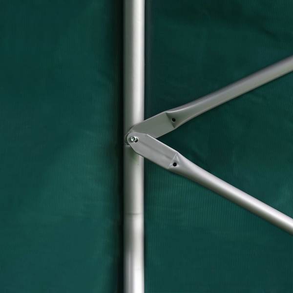 Weidezelt 3056433 Grün - Vinyl - 370 x 160 x 370 cm