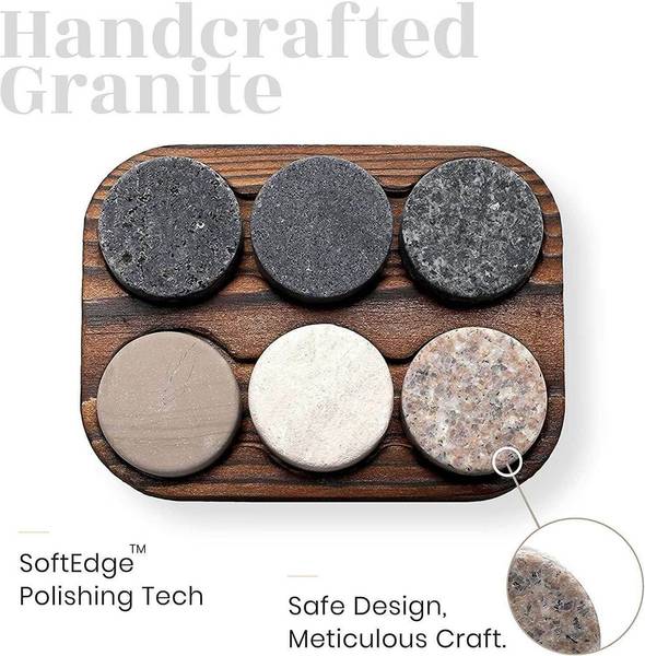 Set à whisky Quiz (9 pcs.) Granit - 15 x 21 x 5 cm