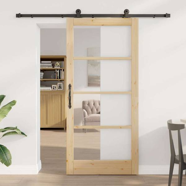 Schuifdeur 3045041-6 zwart - hout
