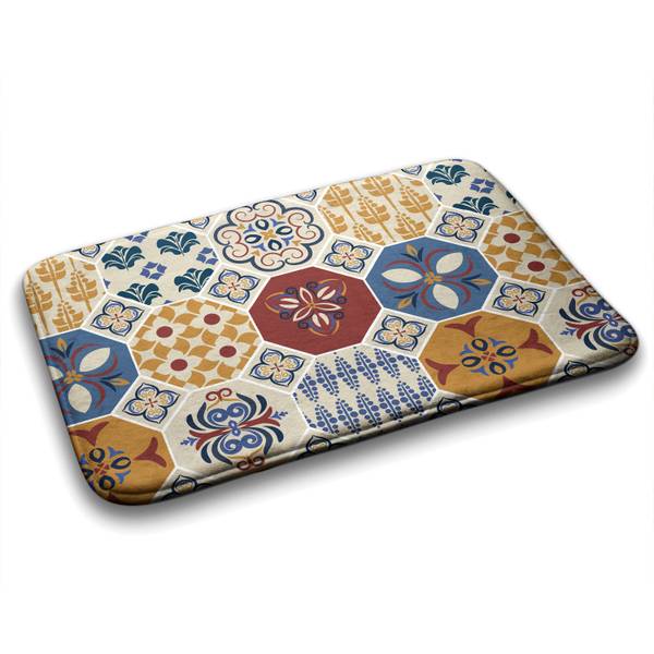 Badteppich Azulejo 75 x 45 x 75 cm