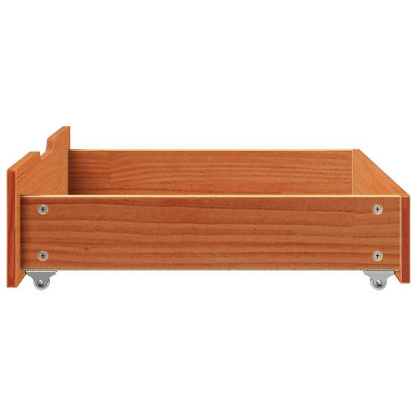 Bedlade 3042218 Set van 2 reebruin - Breedte: 75 cm