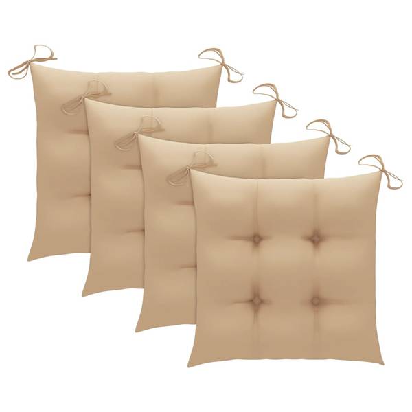 Gartenstuhl 3007214-3 (4er Set) Beige