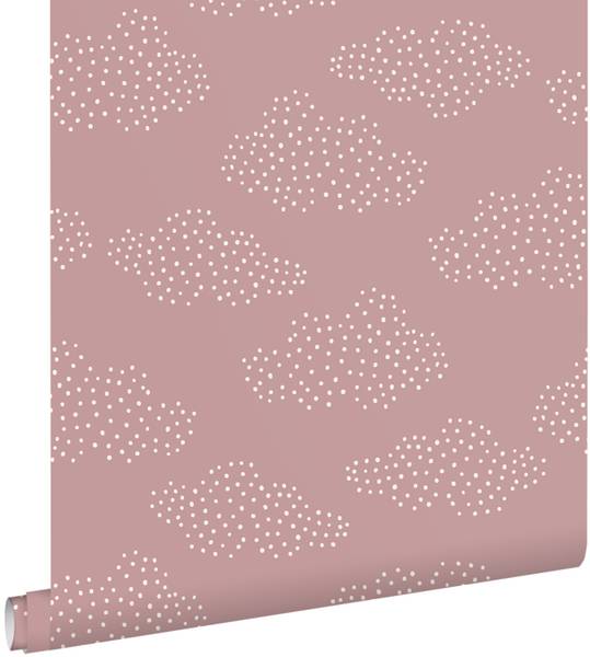 Tapete 131226 Pink - Papier - 50 x 900 x 50 cm
