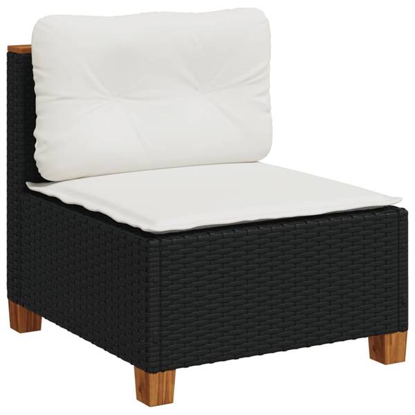 Salon de jardin 3036234-1 (lot de 7) Noir - Acier - 63 x 62 x 63 cm