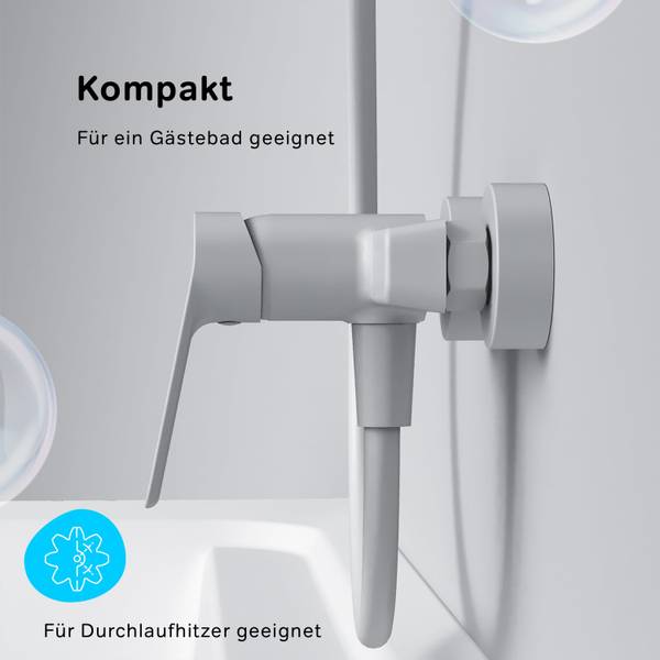AM.PM Duscharmatur Wasserhahn Bad Weiß