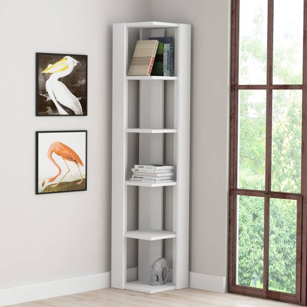 Eckbücherregal NATI Standregal Weiß kaufen