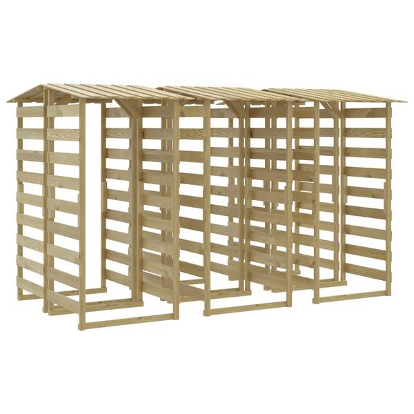 Pergola 3011384-5 (6er Set) Braun - Tanne - Kiefer - 100 x 200 x 90 cm