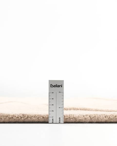 Teppich GAYA Beige - Grau - Bambus - 160 x 230 cm