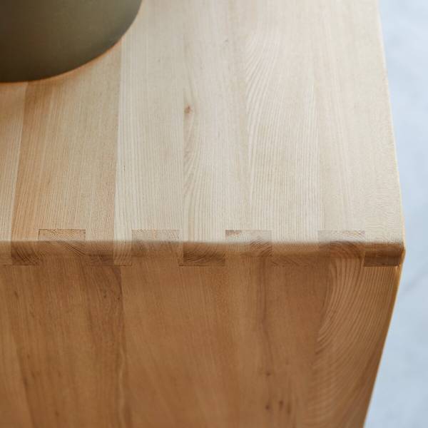 Kommode Luis Braun - Ulme - 100 x 75 x 45 cm