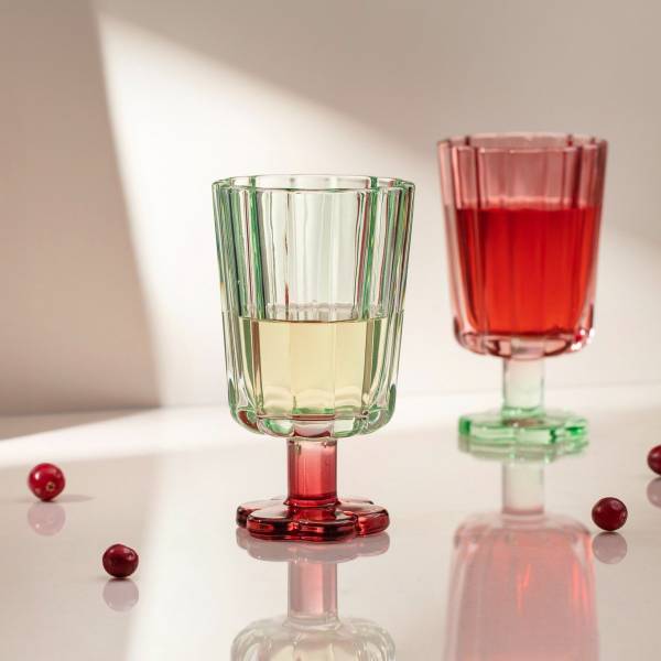 Gläser CASSIAR 6er-Set Glas - 8 x 14 x 8 cm