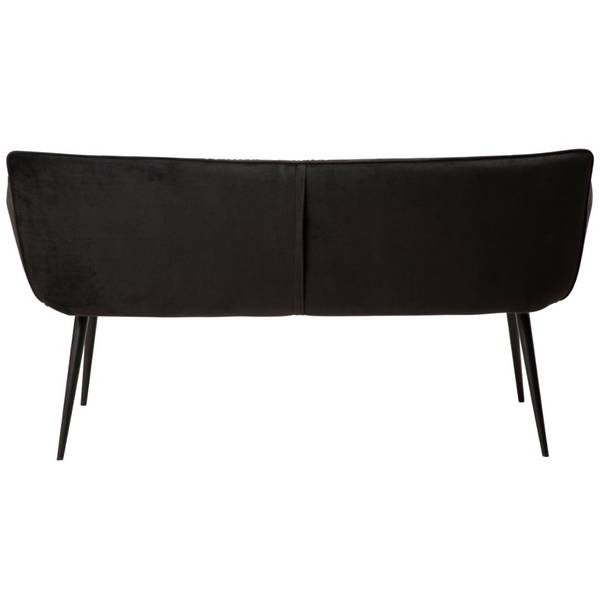 Bank Join zwart - deels massief hout - 152 x 79 x 62 cm