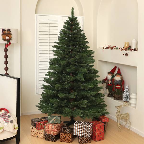 Weihnachtsbaum 830-850V00GN Grün - Kunststoff - 120 x 180 x 120 cm