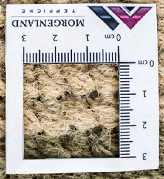 Handgeknüpft Wollteppich Beige - Wolle - 70 x 2 x 140 cm