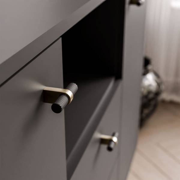 Dressoir ELODIE 2D2S zwart