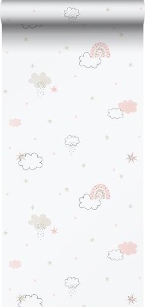 Tapete 640637 Pink - Papier - 53 x 1005 x 53 cm
