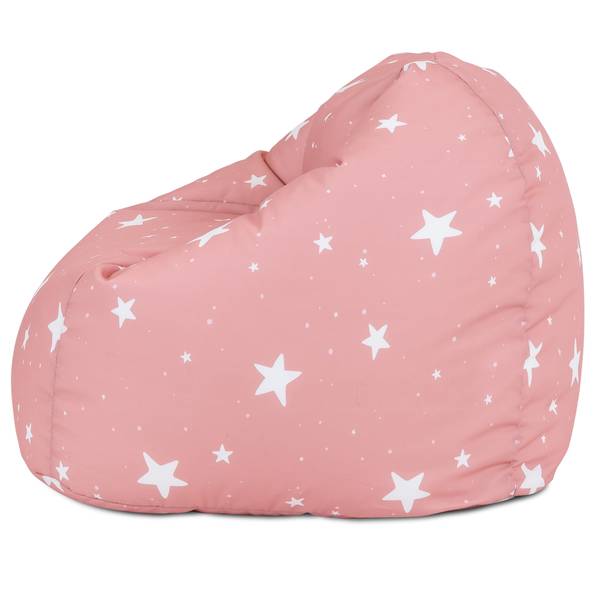 Sitzsack für Kinder Sternenklar Pink