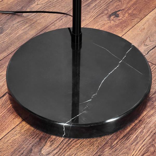 Stehlampe Cesaro Metall - Stein - 45 x 170 x 136 cm
