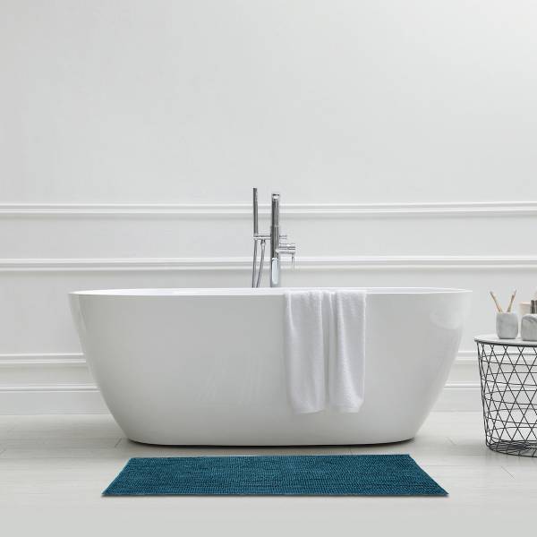 Tapis de bain FANI Bleu