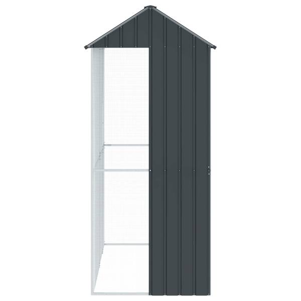 Vogelgehege 3044617 Grau - Metall - 110 x 247 x 215 cm