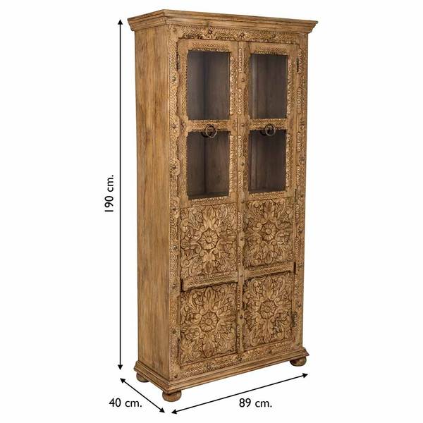 Vitrine Dalian Braun