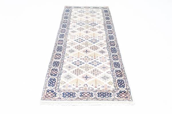 Orientteppich Oriental Beige - Wolle - 69 x 1 x 237 cm