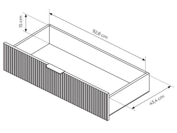 Drehtürenschrank LATINA Beige - ABS - 213 x 209 x 55 cm