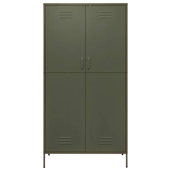 Kleiderschrank 3007017 Dunkelgrün - Grün