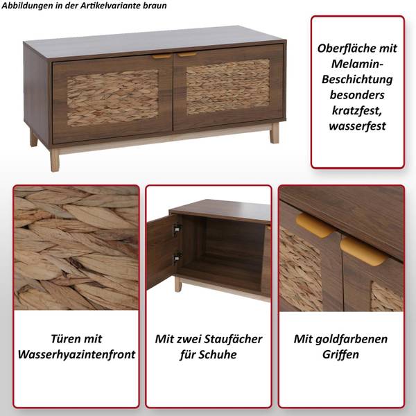 Sitzbank P54 Weiß