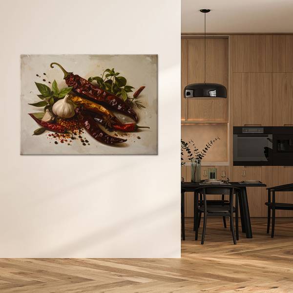 Tableau déco Cuisine 90 x 60 cm