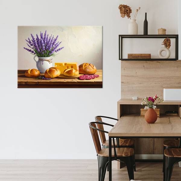Wandbild Küche 120 x 80 cm
