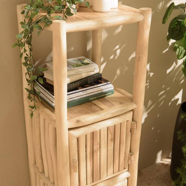 Regal WILL Braun - Massivholz - 36 x 115 x 40 cm